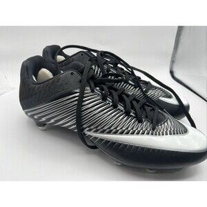 Nike Vapor Speed 2 Detachable Football Cleats Black 847096-010 Mens size 11.5